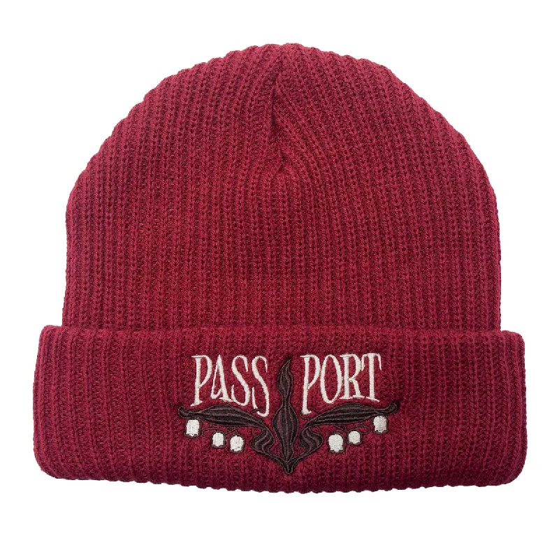 Pass~Port - Lily of The Valley Beanie Red