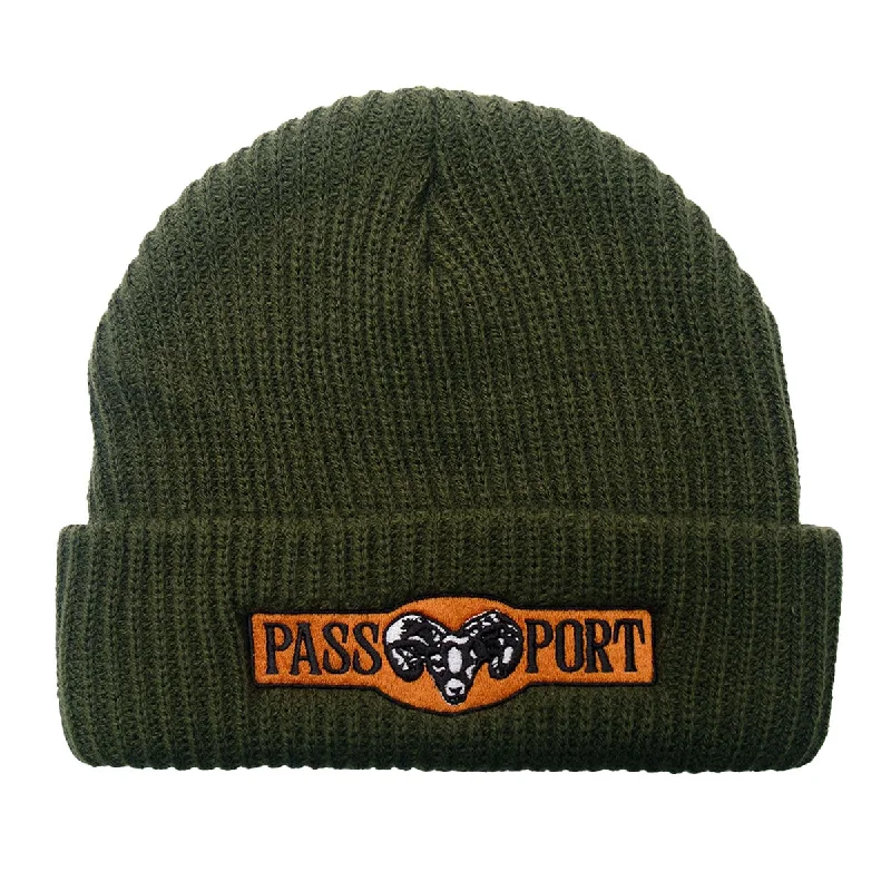 Pass~Port - Ram Beanie Olive