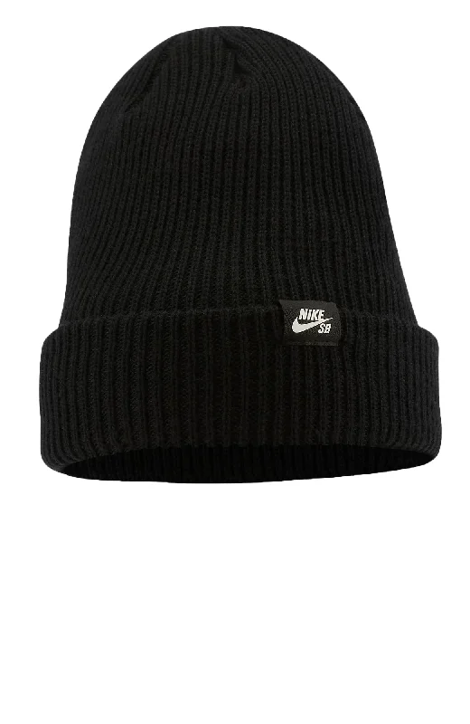 Skate Fisherman Beanie Black