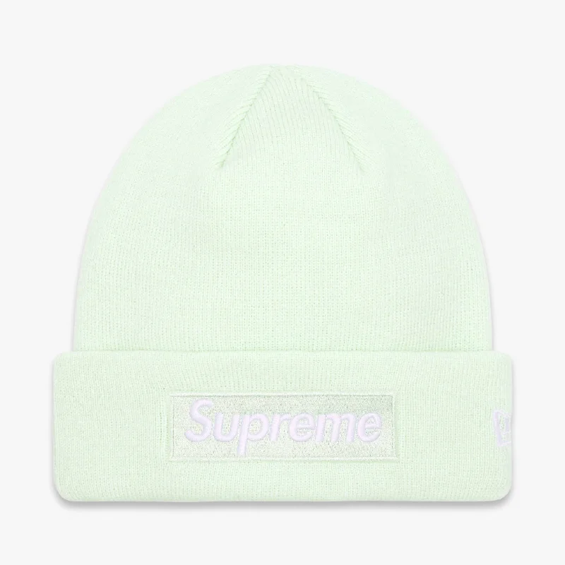 Supreme Beanie 'Box Logo' Light Green (FW23)