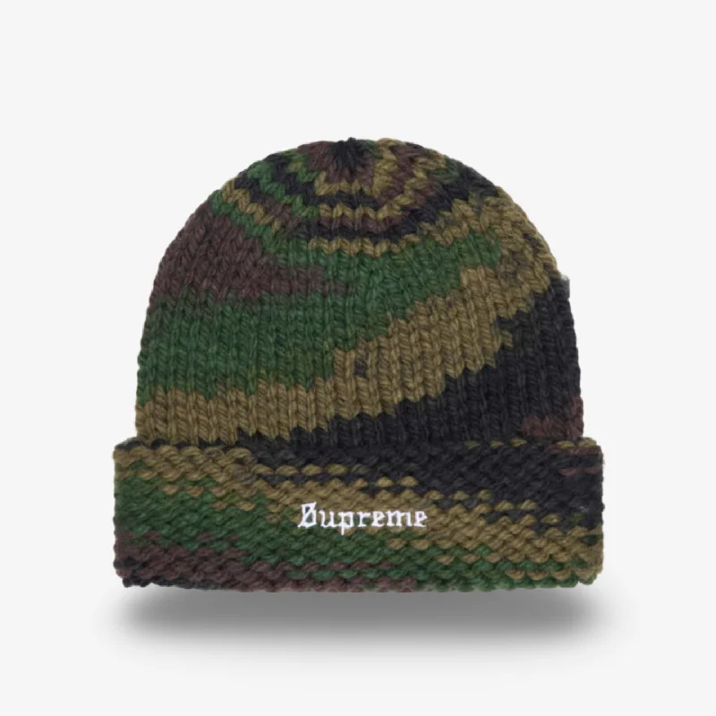 Supreme Beanie 'Gradient Spacedye' Olive (SS24)