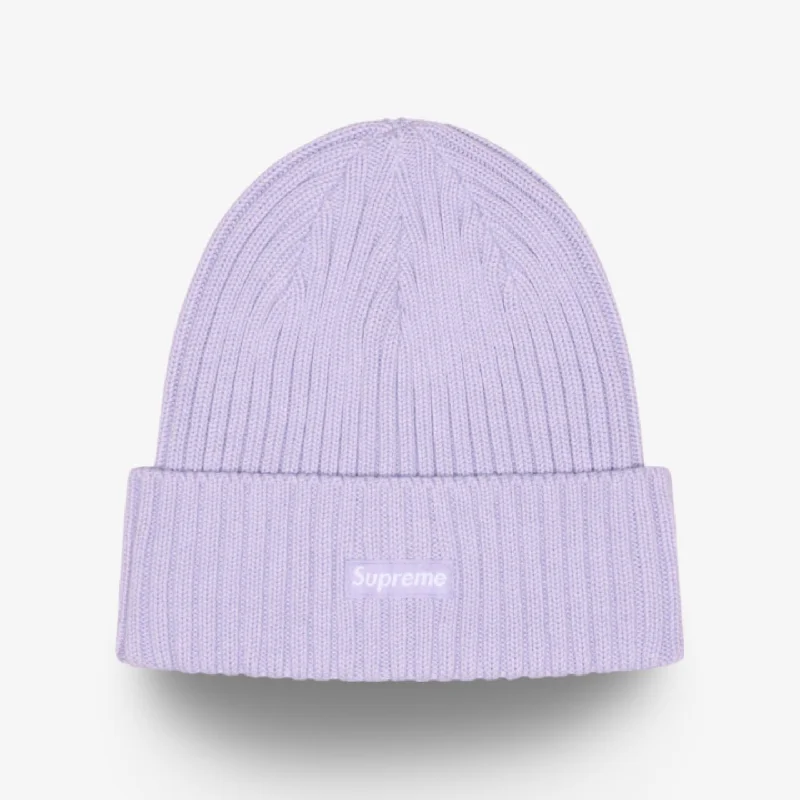 Supreme Beanie 'Overdyed' Lavender (SS24)