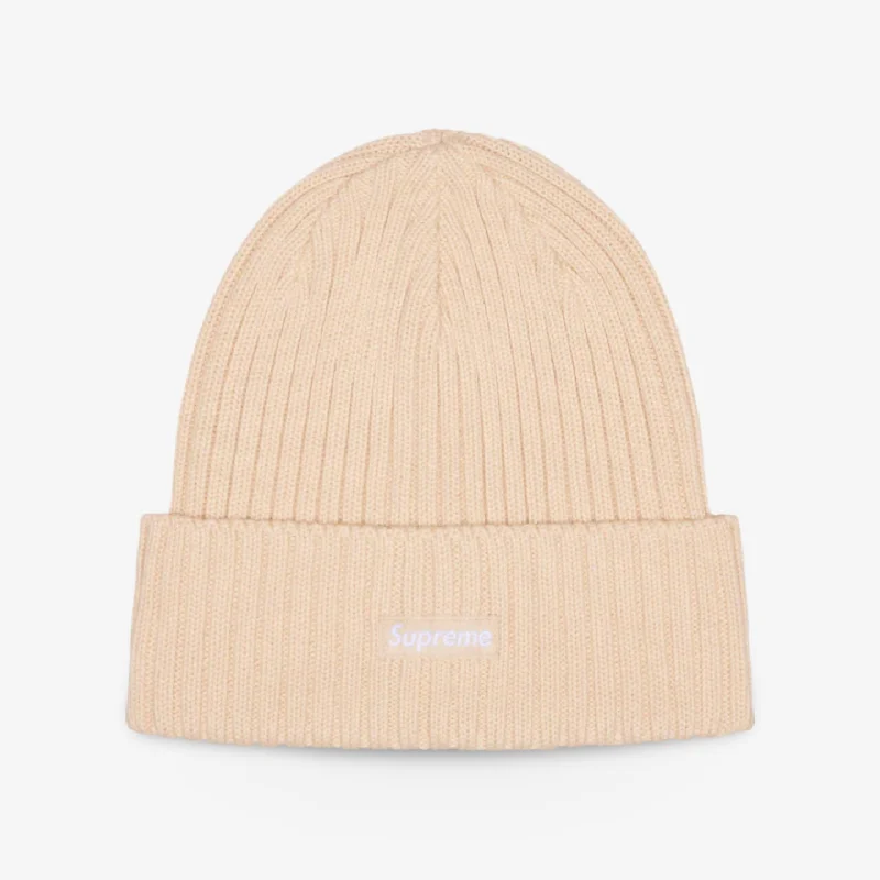 Supreme Beanie 'Overdyed' Light Tan (SS24)