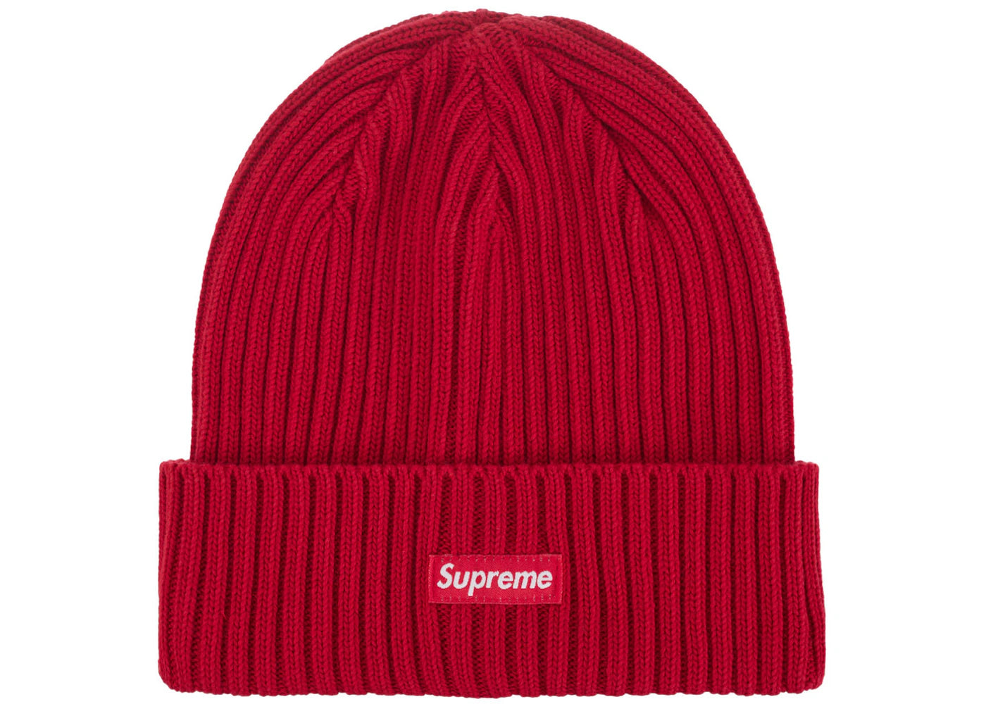 Supreme Overdyed Beanie (SS24) Red