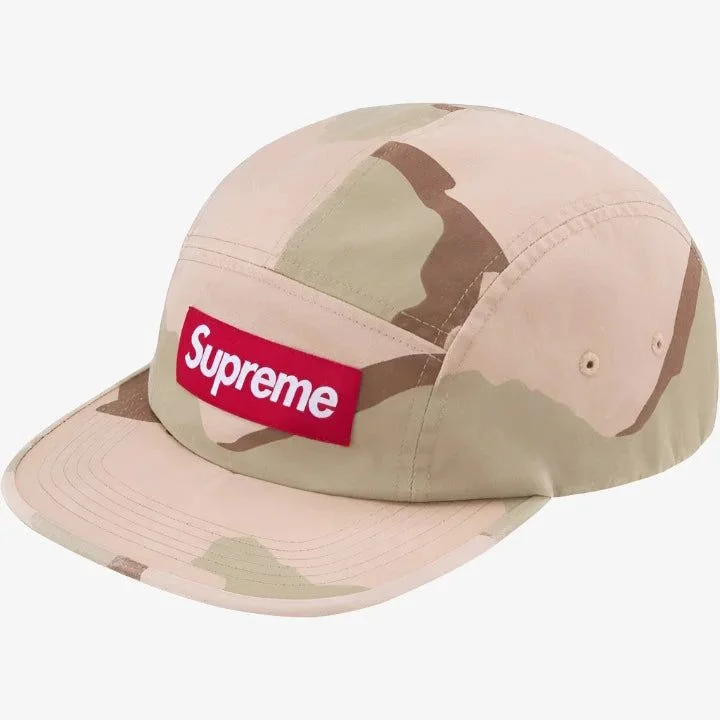 Supreme 'Washed Chino Twill' Camp Cap Desert Camo (SS24)