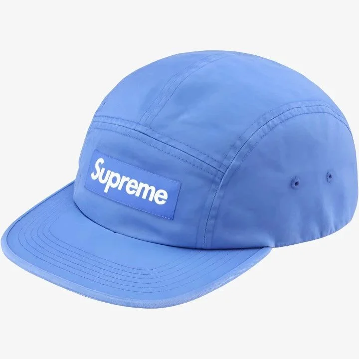 Supreme 'Washed Chino Twill' Camp Cap Light Royal (SS24)