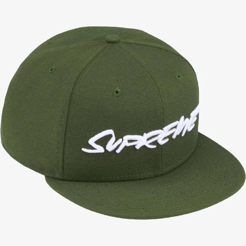 Supreme x Futura x New Era 59Fifty Fitted Hat Rifle Olive Green (SS24)