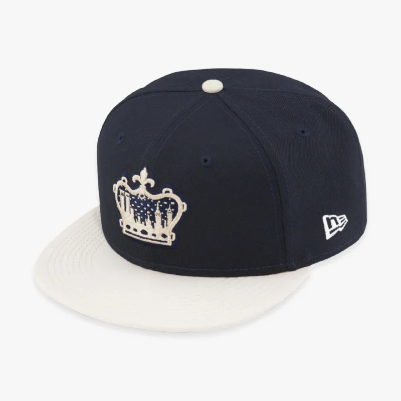 Supreme x New Era Fitted Hat 'King of New York' Navy (SS23)