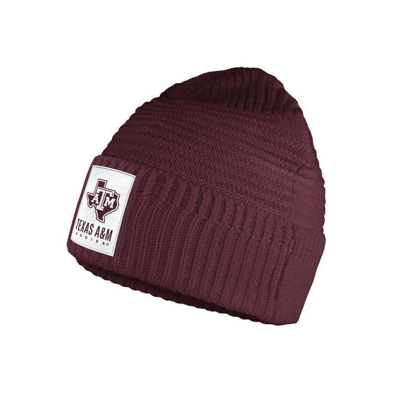 Texas A&M Maroon Lone Star Beanie