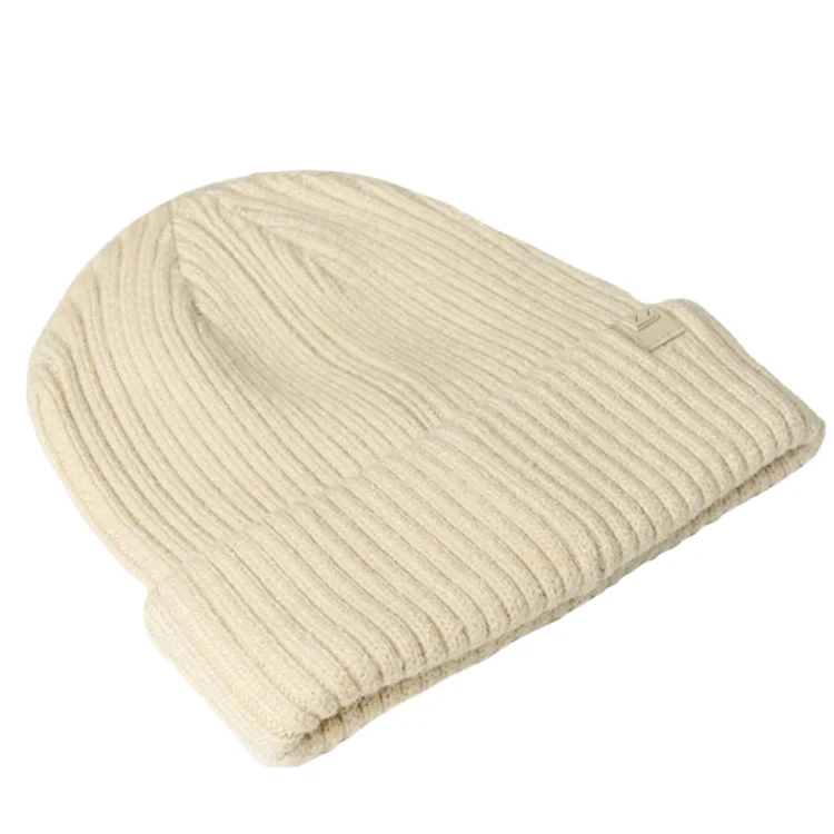 Uflex Unisex Fishermans Beanie - Cream