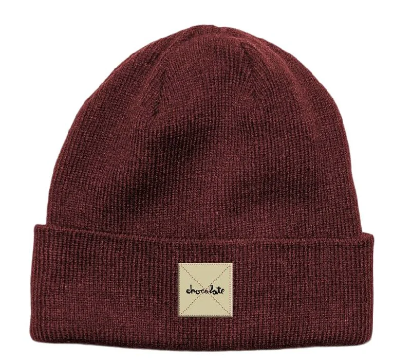 Work Beanie (Burgundy)